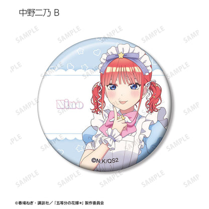 五等分の花嫁（五等分的新娘） 描き下ろし メルヘンメイドver. 徽章 10個裝 整盒