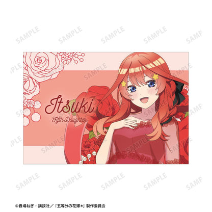 五等分的新娘 描き下ろし 中野五月 ハーバリウムver. 明信片2枚套裝