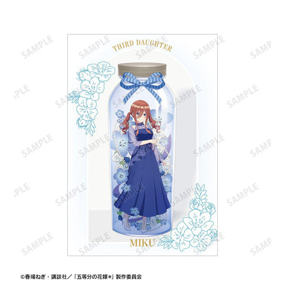 五等分の花嫁（五等分的新娘） 描き下ろし 中野三玖 永生花ver. 明信片2枚套裝