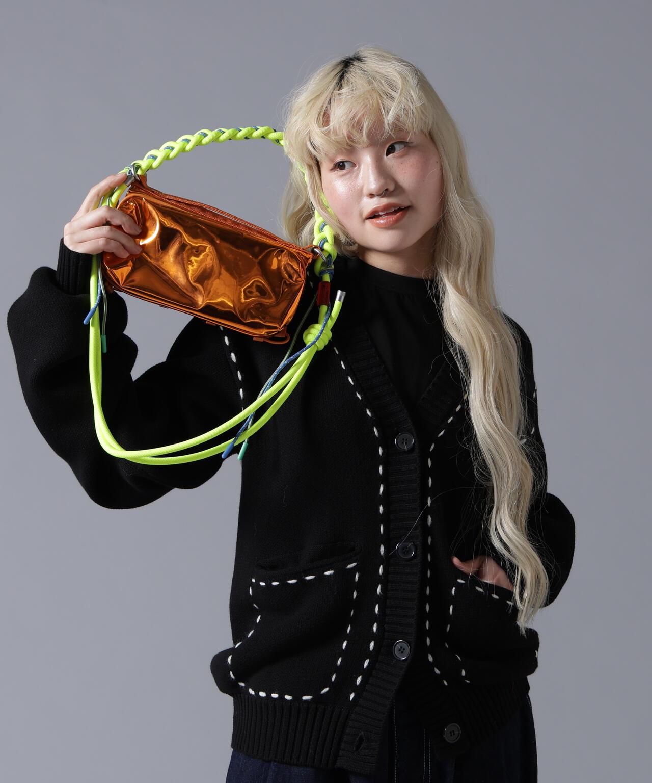 B omnivore/ビーオムニボー STITCH KNIT CARDIGAN 針織開衫