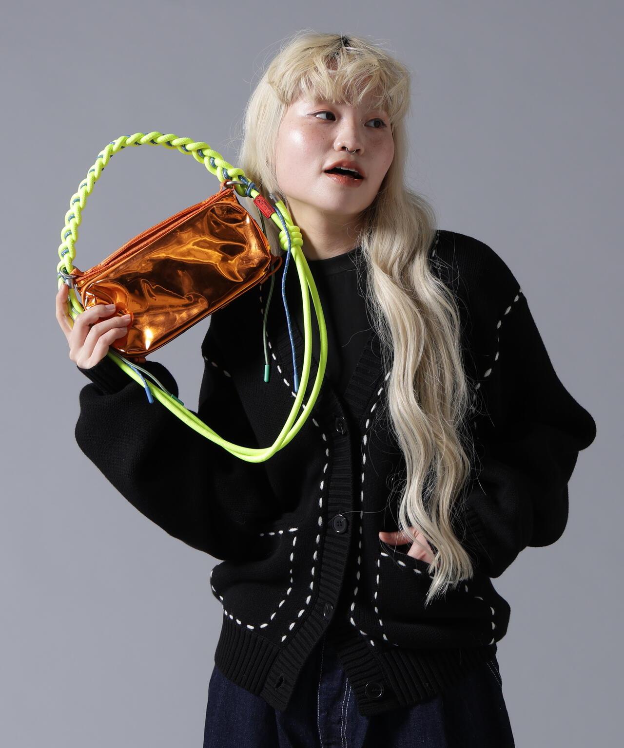 B omnivore/ビーオムニボー STITCH KNIT CARDIGAN 針織開衫