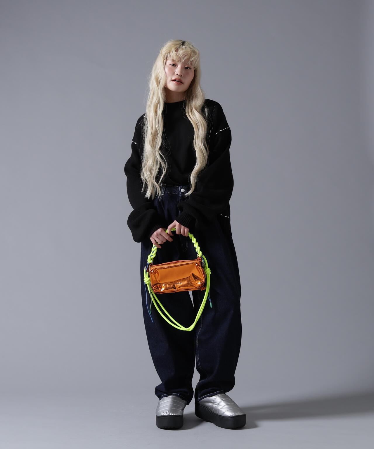 B omnivore/ビーオムニボー STITCH KNIT CARDIGAN 針織開衫