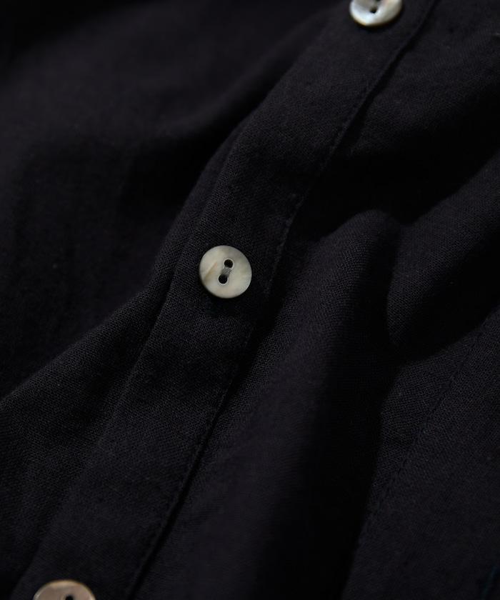 Cotton Linen Pullover Shirt