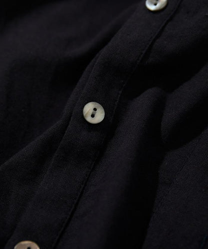 Cotton Linen Pullover Shirt