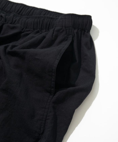 Cotton Linen Cropped Easy Pant