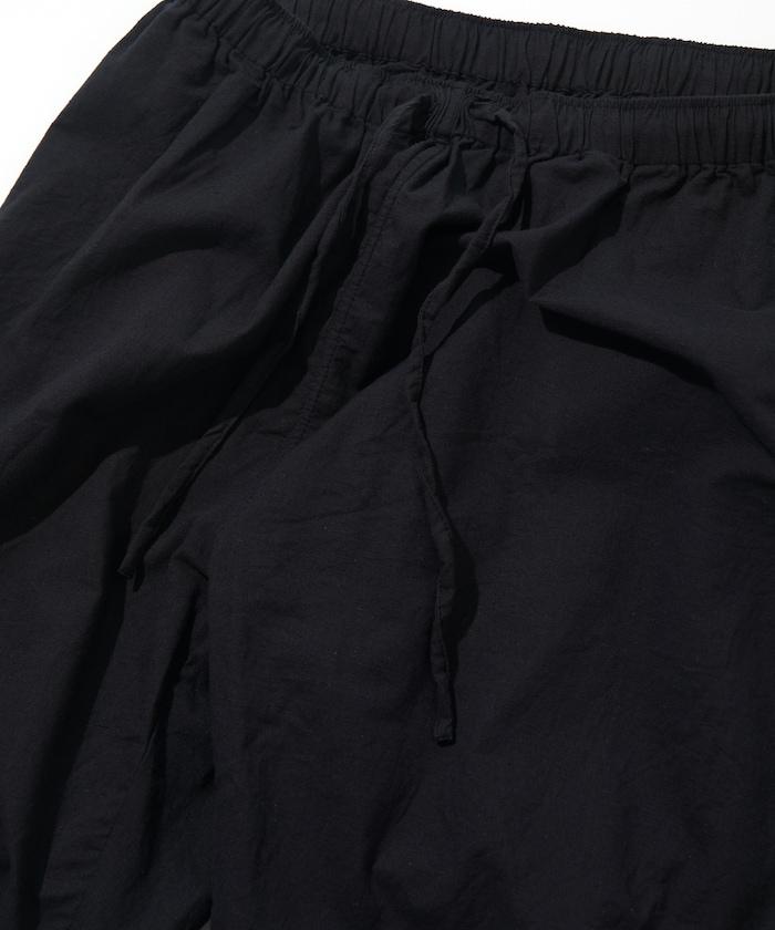 Cotton Linen Cropped Easy Pant