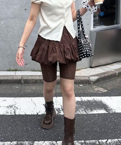 Ciaopanic 氣球裙疊層蕾絲褲