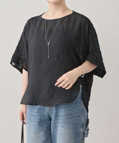 刺繡套頭衫