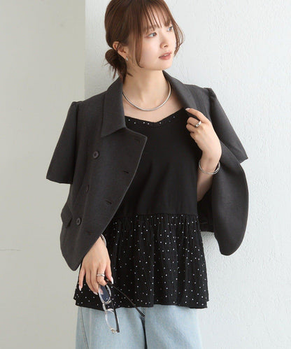 26AW 荷葉邊吊帶衫