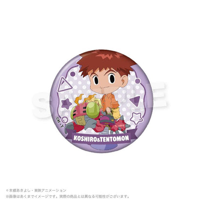 數碼寶貝大冒險 トレーディング缶バッジ 遊具ver. 【BOX/8個入り】
