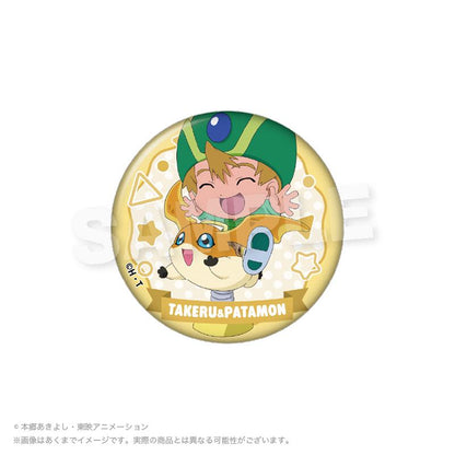 數碼寶貝大冒險 トレーディング缶バッジ 遊具ver. 【BOX/8個入り】
