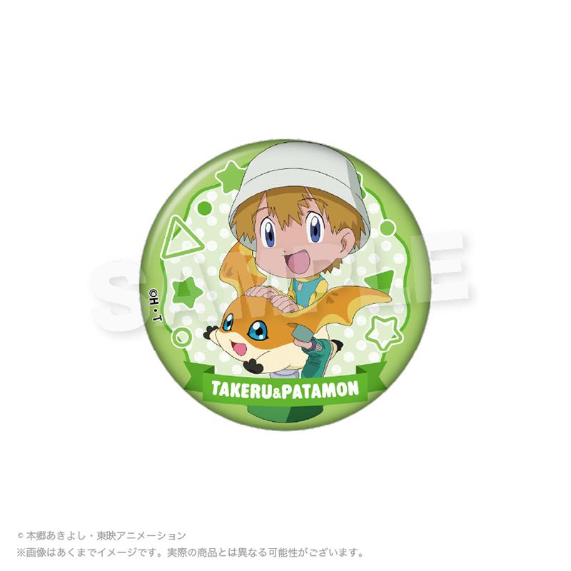 數碼寶貝大冒險02 トレーディング缶バッジ 遊具ver. 【BOX/6個入り】