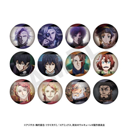 終末的女武神III トレーディング場面寫缶バッジ（全12種）【BOX／12個入り】