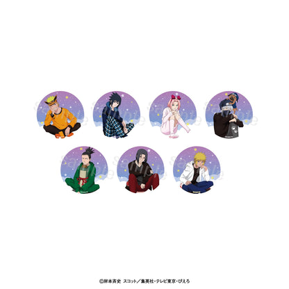 火影忍者-ナルト- 疾風伝 描繪睡衣ver. 徽章 【コンプリートBOX/14個入り】