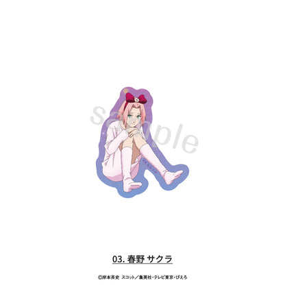 火影忍者-ナルト- 疾風伝 貼紙 描き下ろしパジャマver. 03.春野サクラ