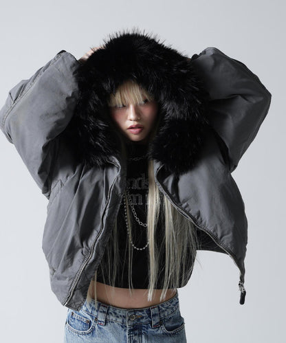 FR(13)NDS/フレンズ/COTTON NYLON FUR BLOUSON