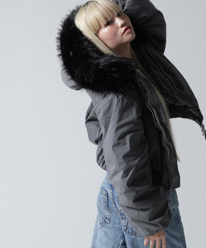 FR(13)NDS/フレンズ/COTTON NYLON FUR BLOUSON
