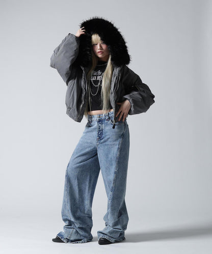 FR(13)NDS/フレンズ/COTTON NYLON FUR BLOUSON
