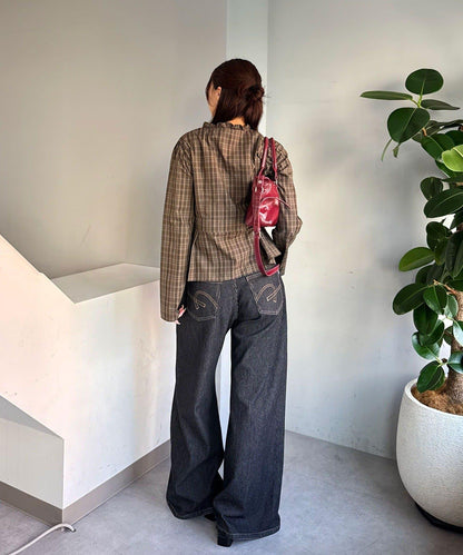雙排扣 短款襯衫