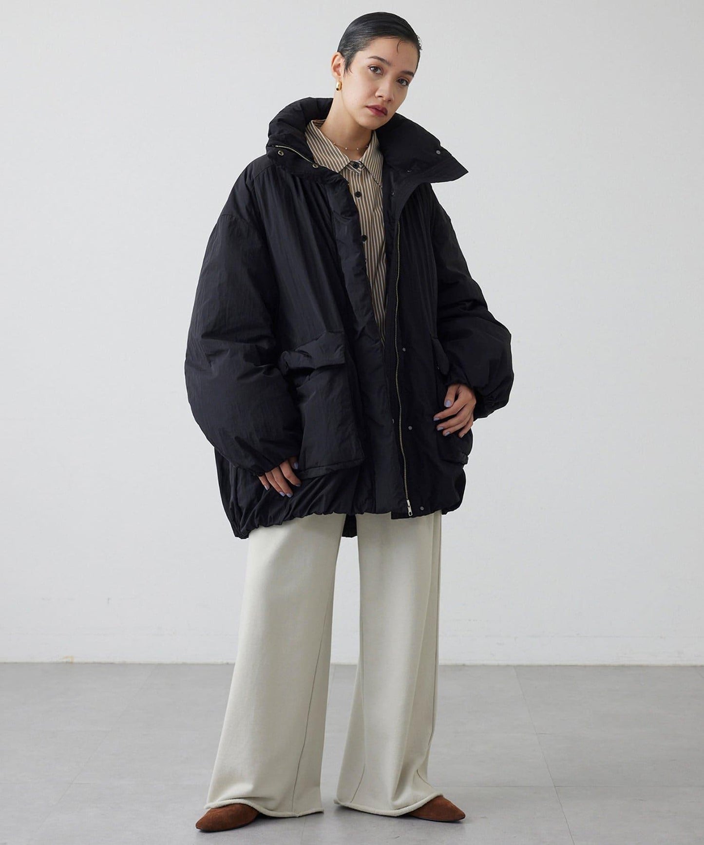 THE PAUSE 中長款羽絨服