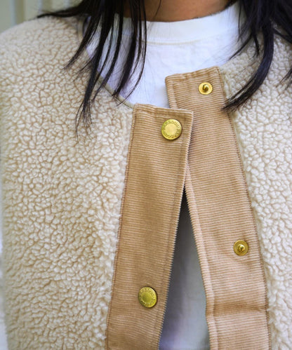 BARBOUR Dulsie 抓絨馬甲 LLI0016