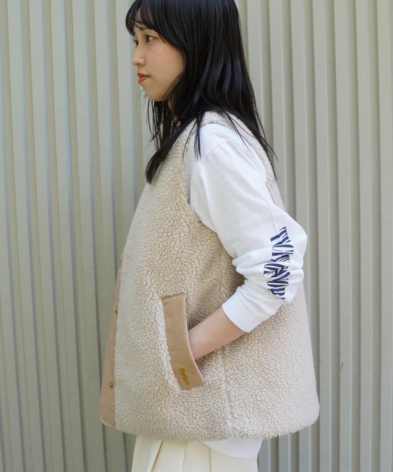 BARBOUR Dulsie 抓絨馬甲 LLI0016