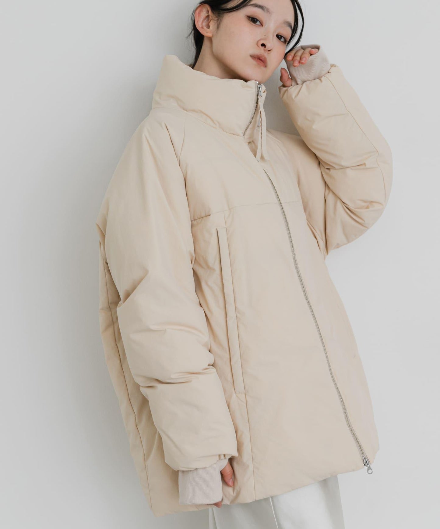 調溫防潑水羽絨服