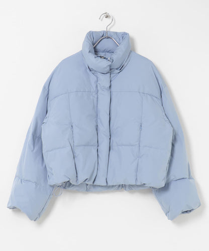 調溫防潑水兩穿連帽羽絨服