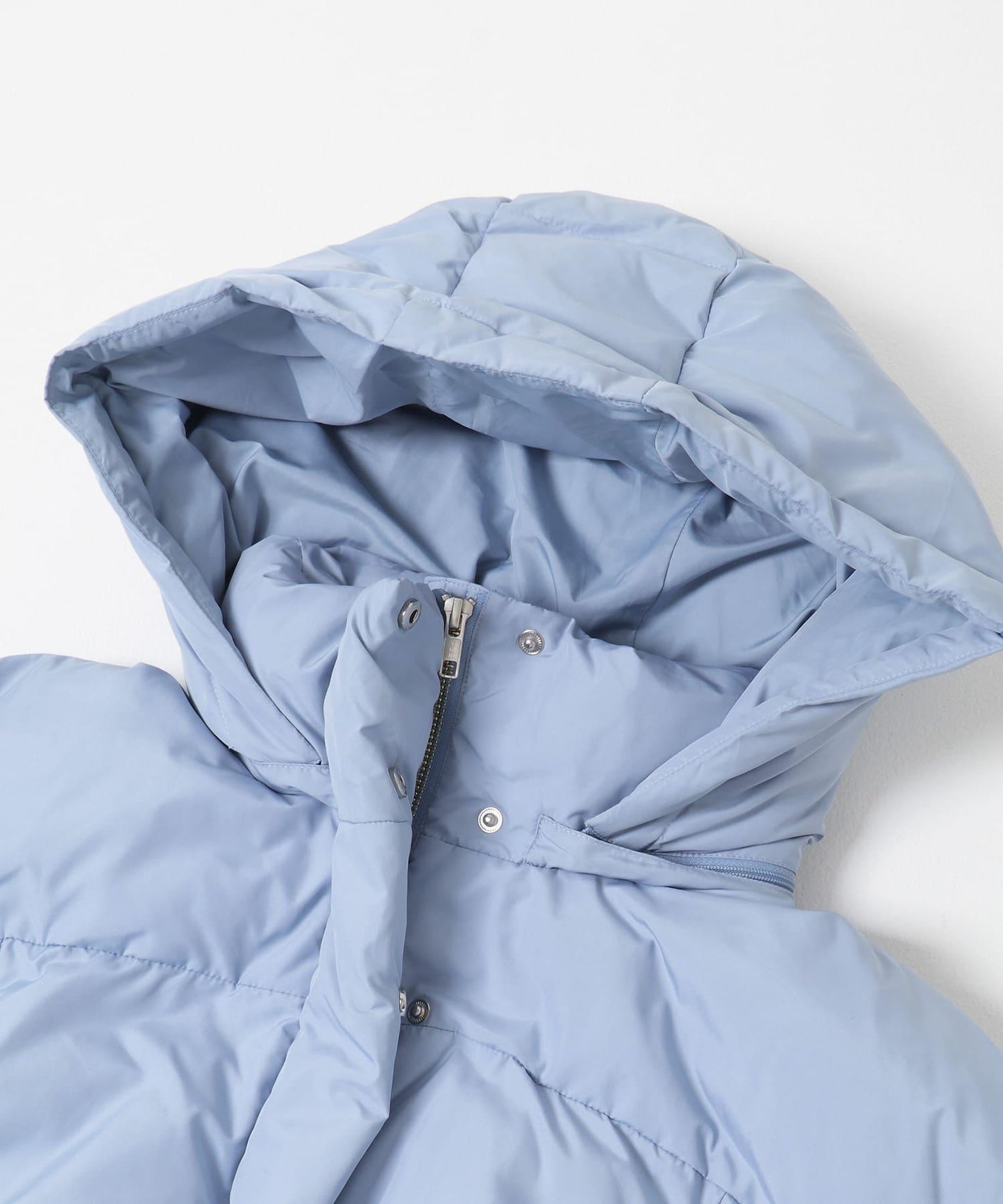 調溫防潑水兩穿連帽羽絨服