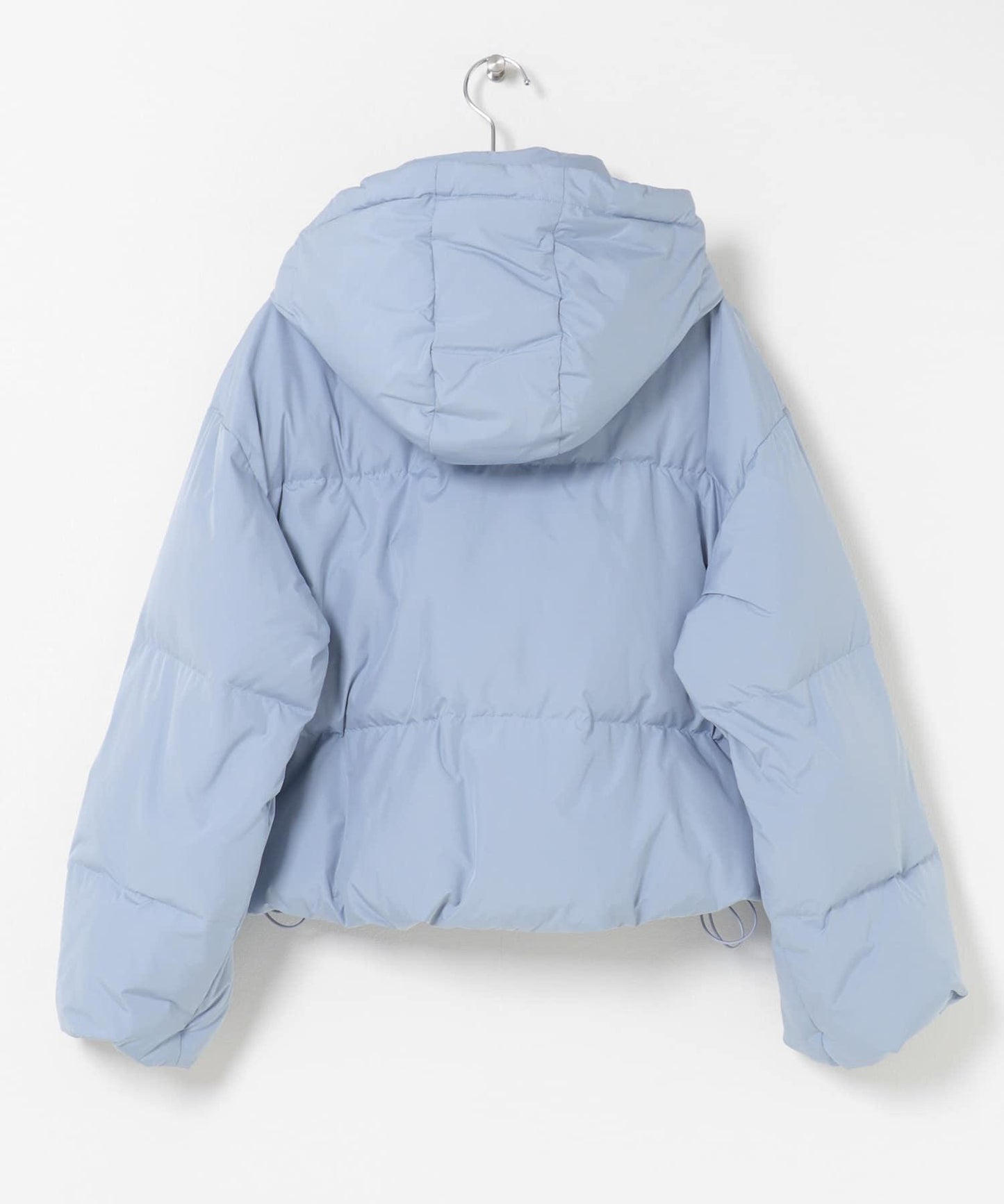 調溫防潑水兩穿連帽羽絨服