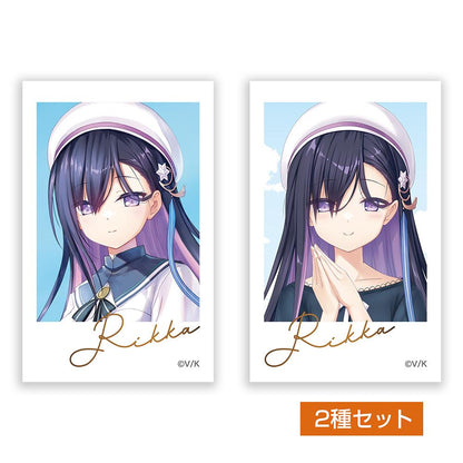 anemoi 速川六花 照片風迷你貼紙2件套
