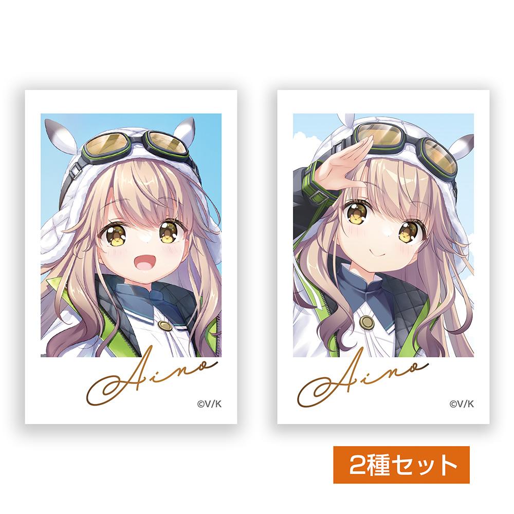 anemoi_總羽愛乃 照片風迷你貼紙2枚套裝