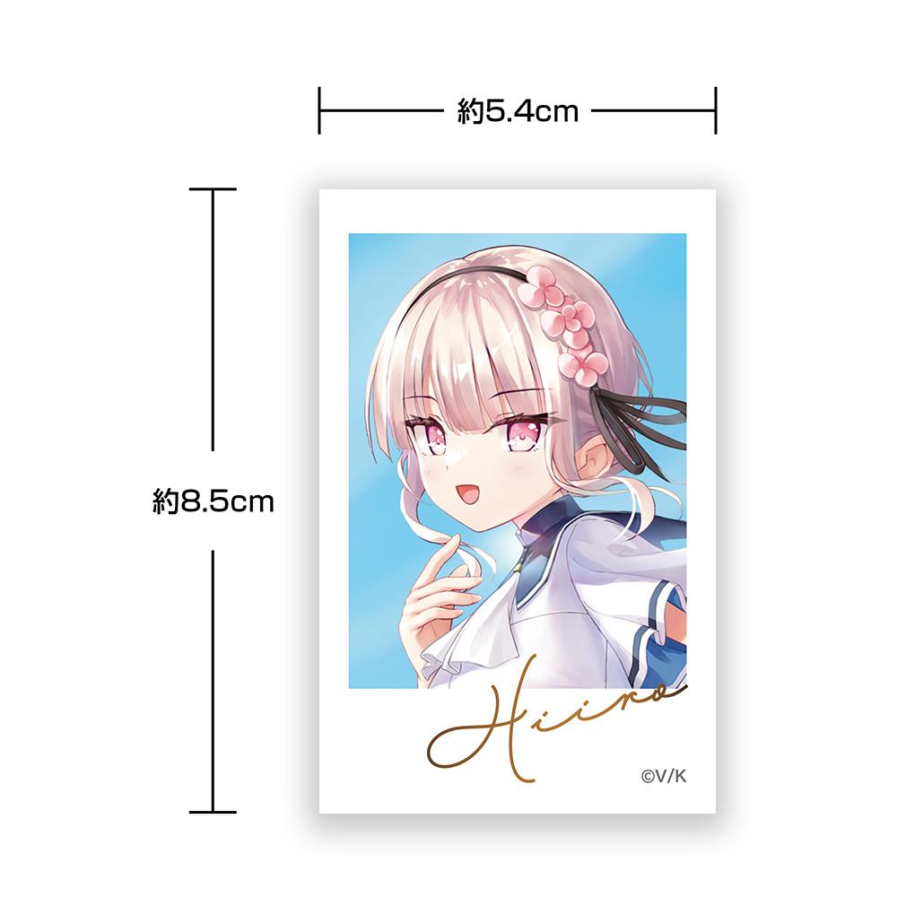 anemoi 淡雪陽彩 照片風迷你貼紙 2枚套裝