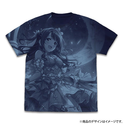 アイドルマスター シンデレラガールズ XL碼 【普通の私に特別な魔法を 島村卯月+】 全幅印花T恤/NAVY