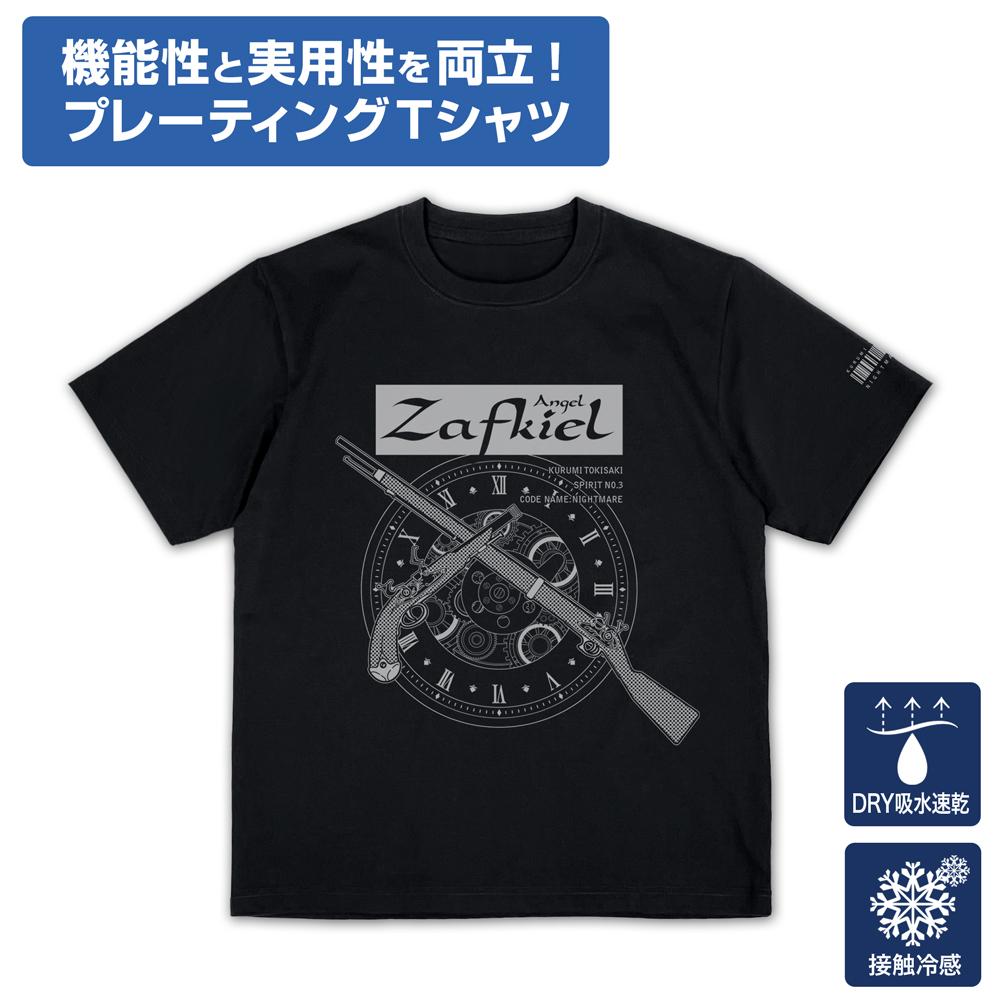 デート・ア・ライブⅤ（約會大作戰Ⅴ） XL碼 Zafkiel 鍍金T恤/BLACK