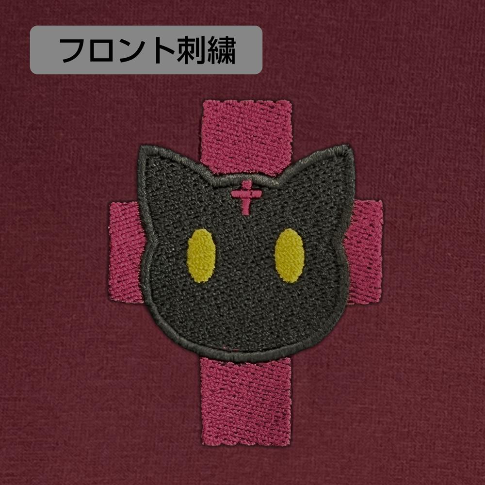 この素晴らしい世界に祝福を!（為美好的世界獻上祝福！） ちょむすけ 單點刺繡T恤 BURGUNDY XL碼