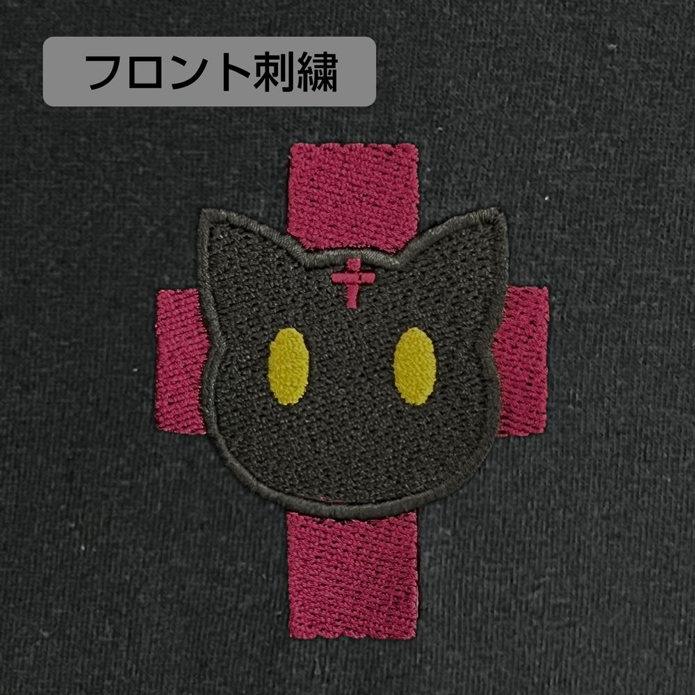 この素晴らしい世界に祝福を!（為美好的世界獻上祝福！） ちょむすけ 刺繡T恤 BLACK S碼
