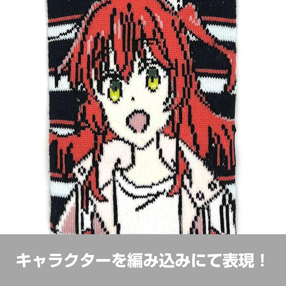 ぼっち・ざ・ろっく! 喜多鬱代 短襪/25~27cm
