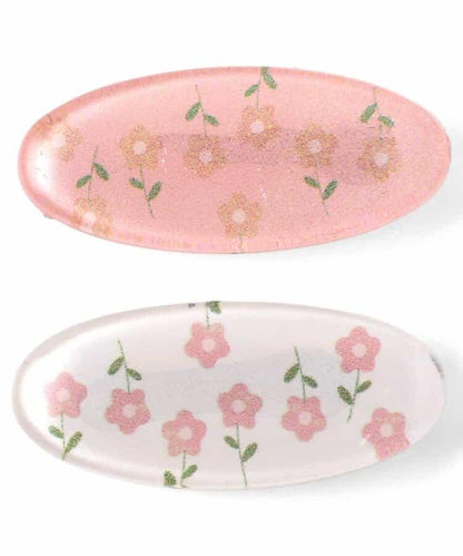 花朵髮夾 2件套