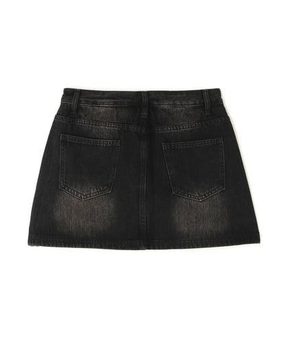 MAVYTH RHINESTONE MINI SKIRT