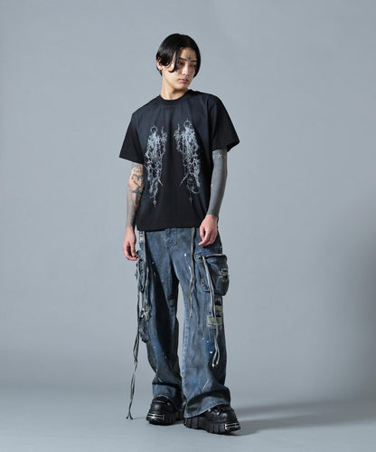 MAVYTH/メヴィス/VINTAGE WASH OVER S/S TEE
