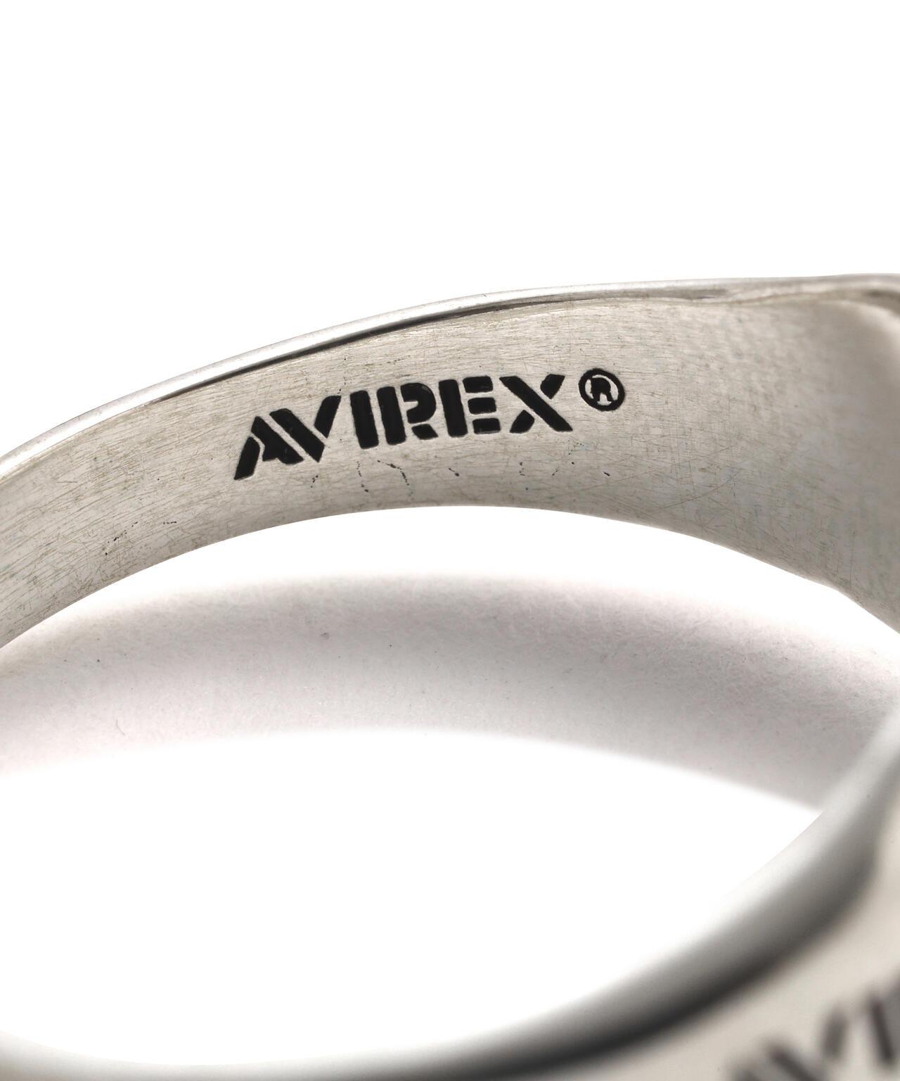 AVIREX by J.H.M CO.,LTD. VARSITY EMBLEM SIGNET RING