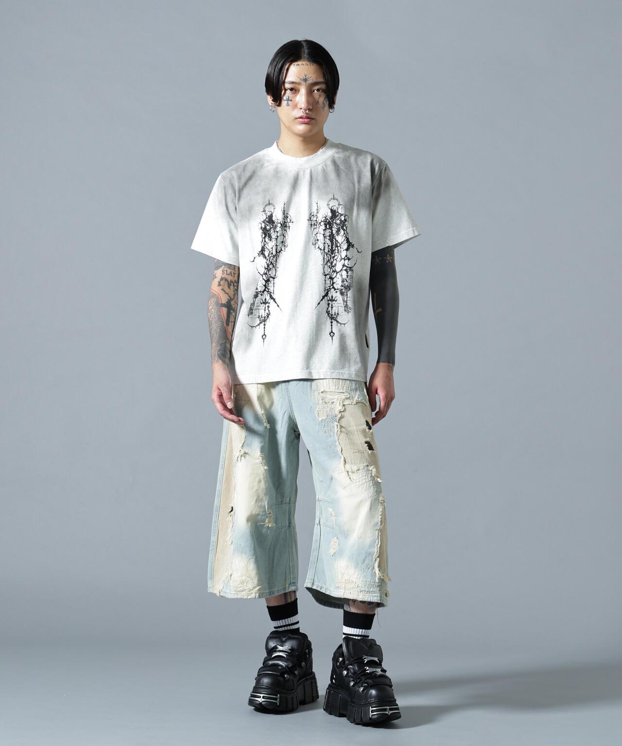 MAVYTH/メヴィス/VINTAGE WASH OVER S/S TEE