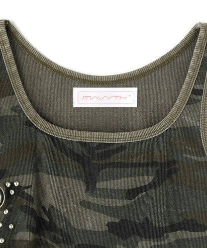 MAVYTH/メヴィス EYELET TANKTOP