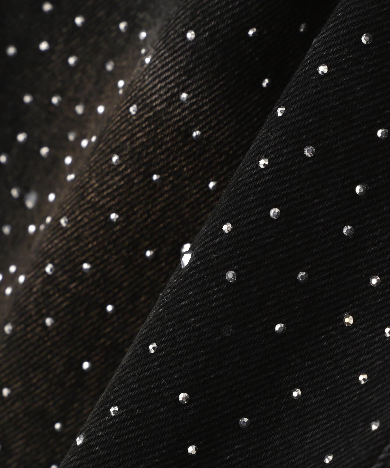 MAVYTH RHINESTONE MINI SKIRT