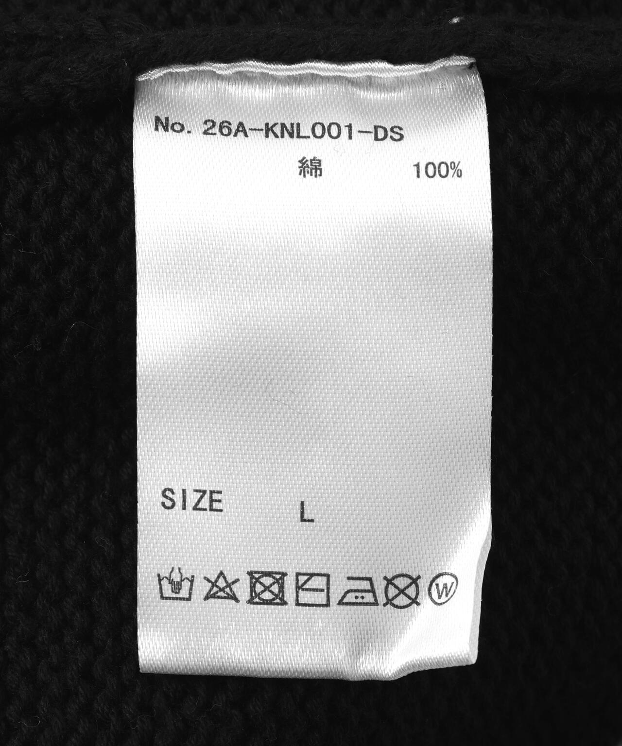 【&DEPOT限定】DankeSchon/ダンケシェーン/HAND STITCH KNIT JACKET