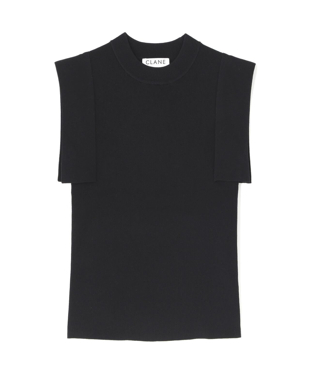 CLANE SQUARE SLEEVE KNIT TOPS
