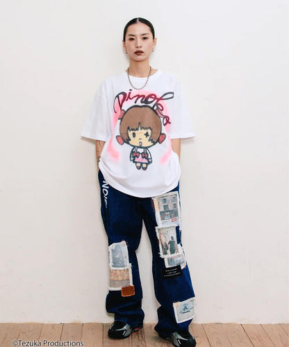 guernika/ゲルニカ/Thumb Doll Spray Tshirt ピノコ