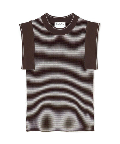 CLANE SQUARE SLEEVE KNIT TOPS