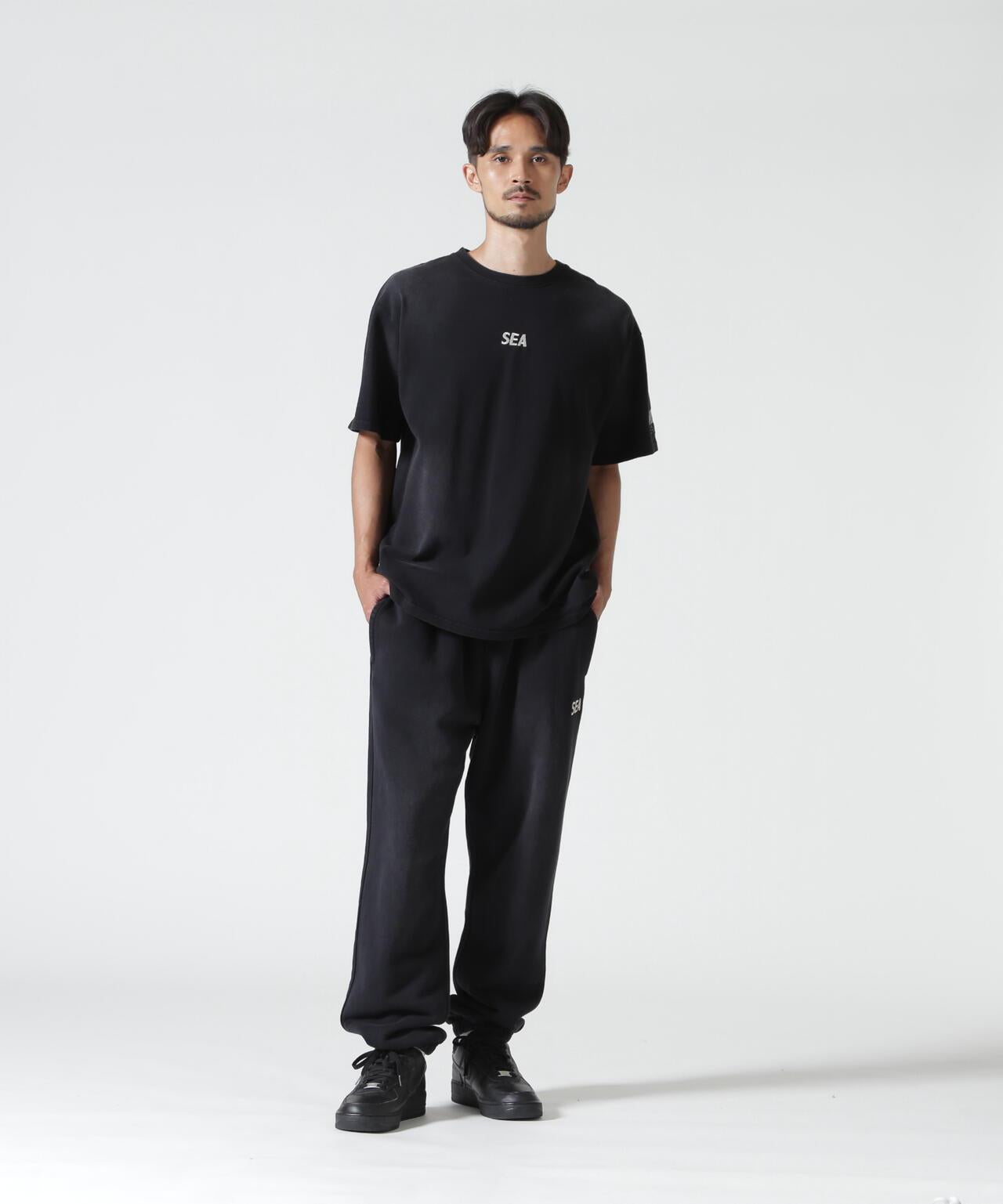 WIND AND SEA SULFUR DYEING LOGO S/S TEE